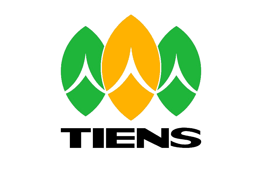 Tiens logo yellow and green