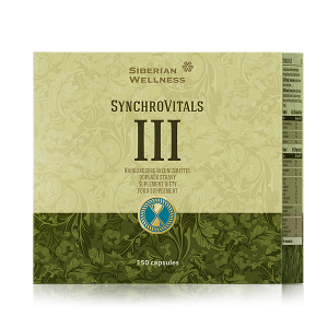 Synchrovitals III - zelenkasta kutija na kojoj piše rimski broj 3